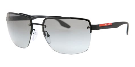 prada ps 60us|Prada Linea Rossa PS 60US Men's Square Sunglasses, Black/Grey.